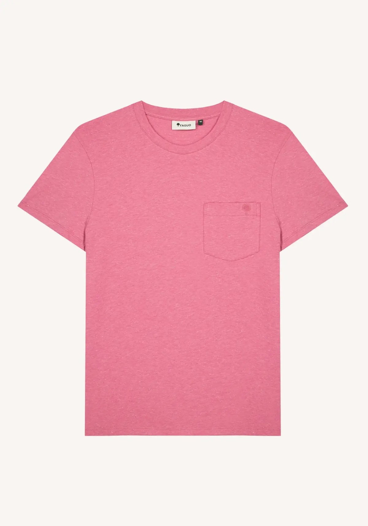 Le t-shirt olonne rose foncé de chez Faguo