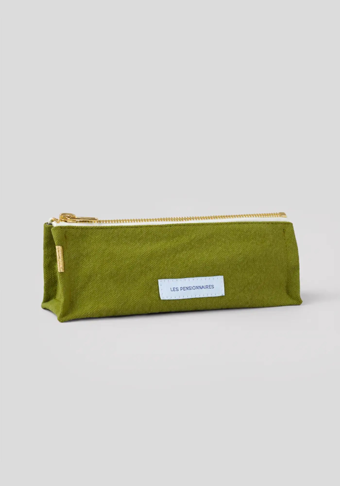 La trousse à crayons vert mousse des Pensionnaires