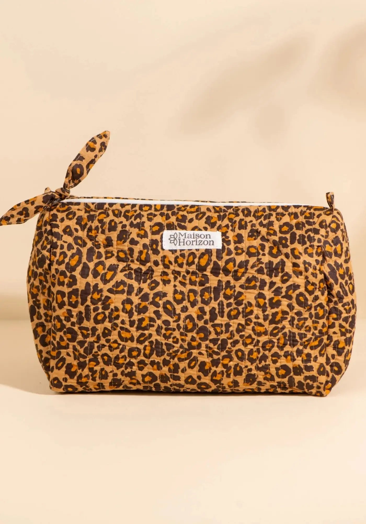 La trousse de toilette banita new léopard de chez Maison Horizon