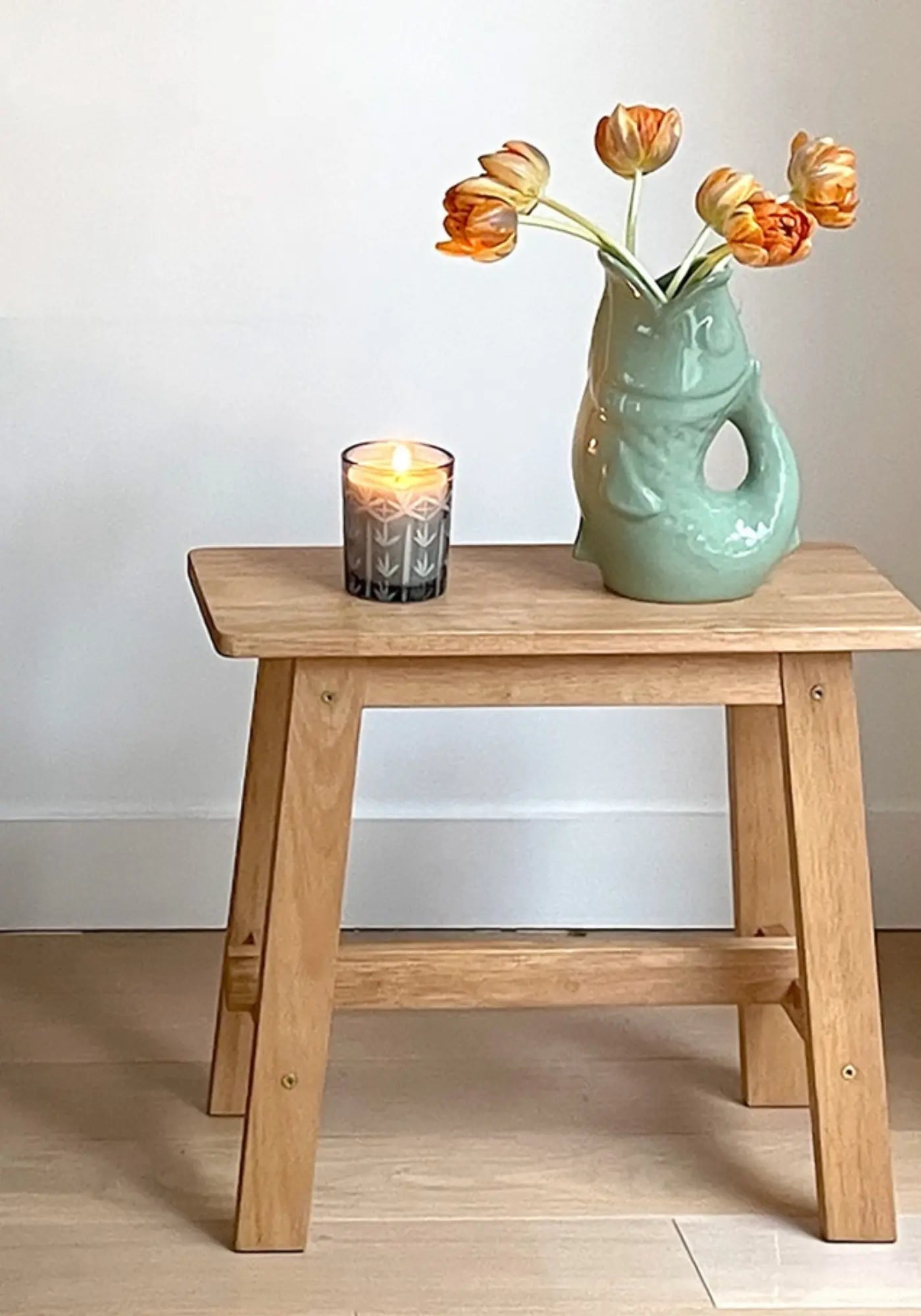 Le vase pichet poisson matcha de chez Opjet 