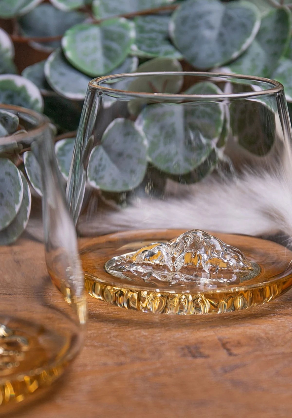 Le verre topographic mont blanc montagne verre whisky de chez Alaskan Maker 