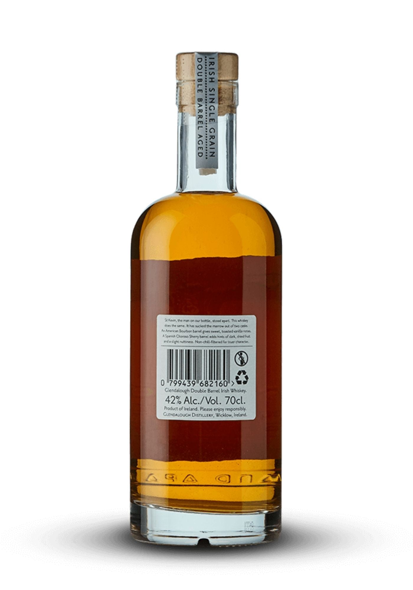 whisky-Glendalough-bouteille-dos-etiquette-pardela-spirits